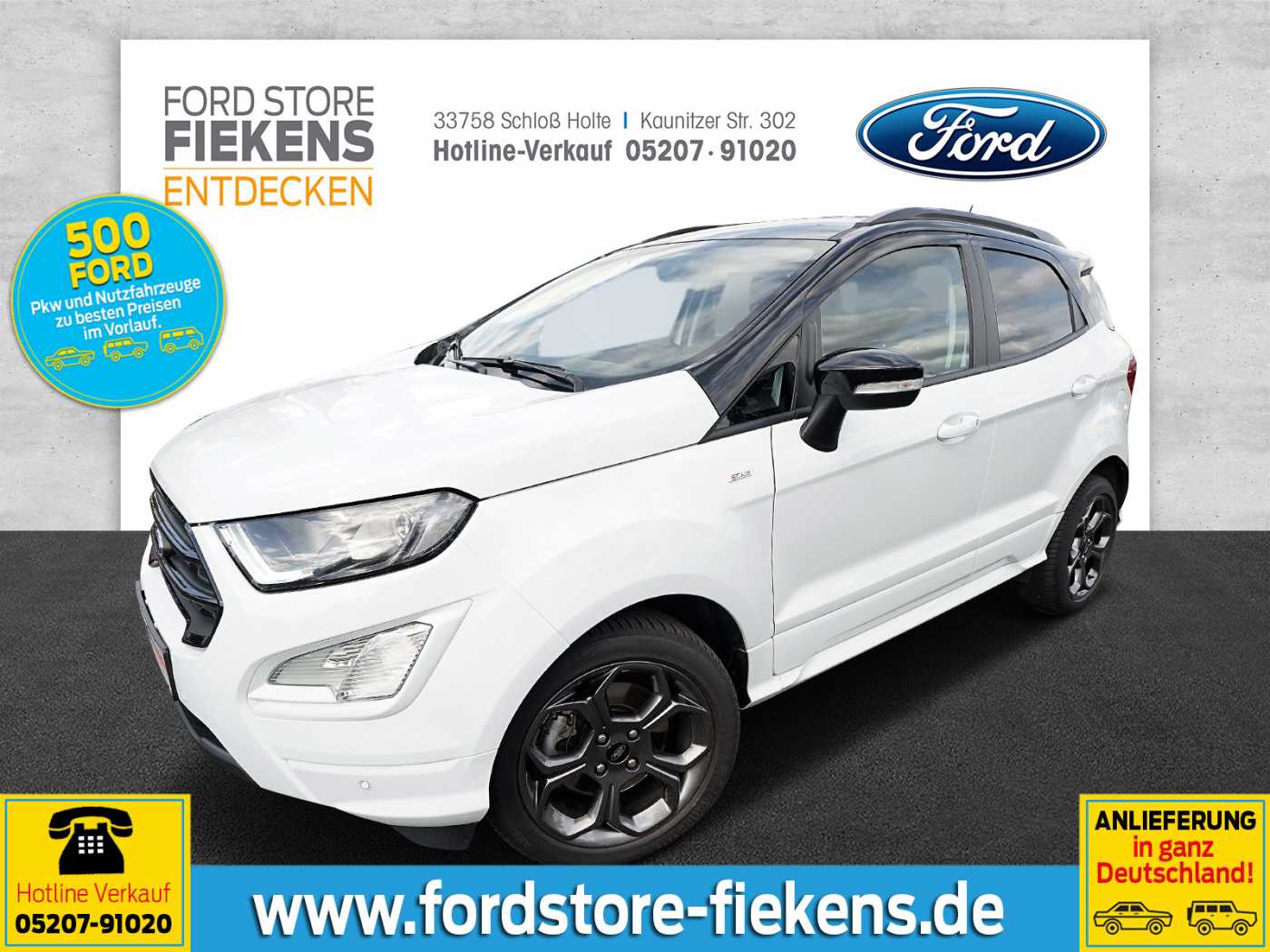 Ford EcoSport ST-Line *NAVI*SHZ*TW*Xenon* - Voges Automobile GmbH
