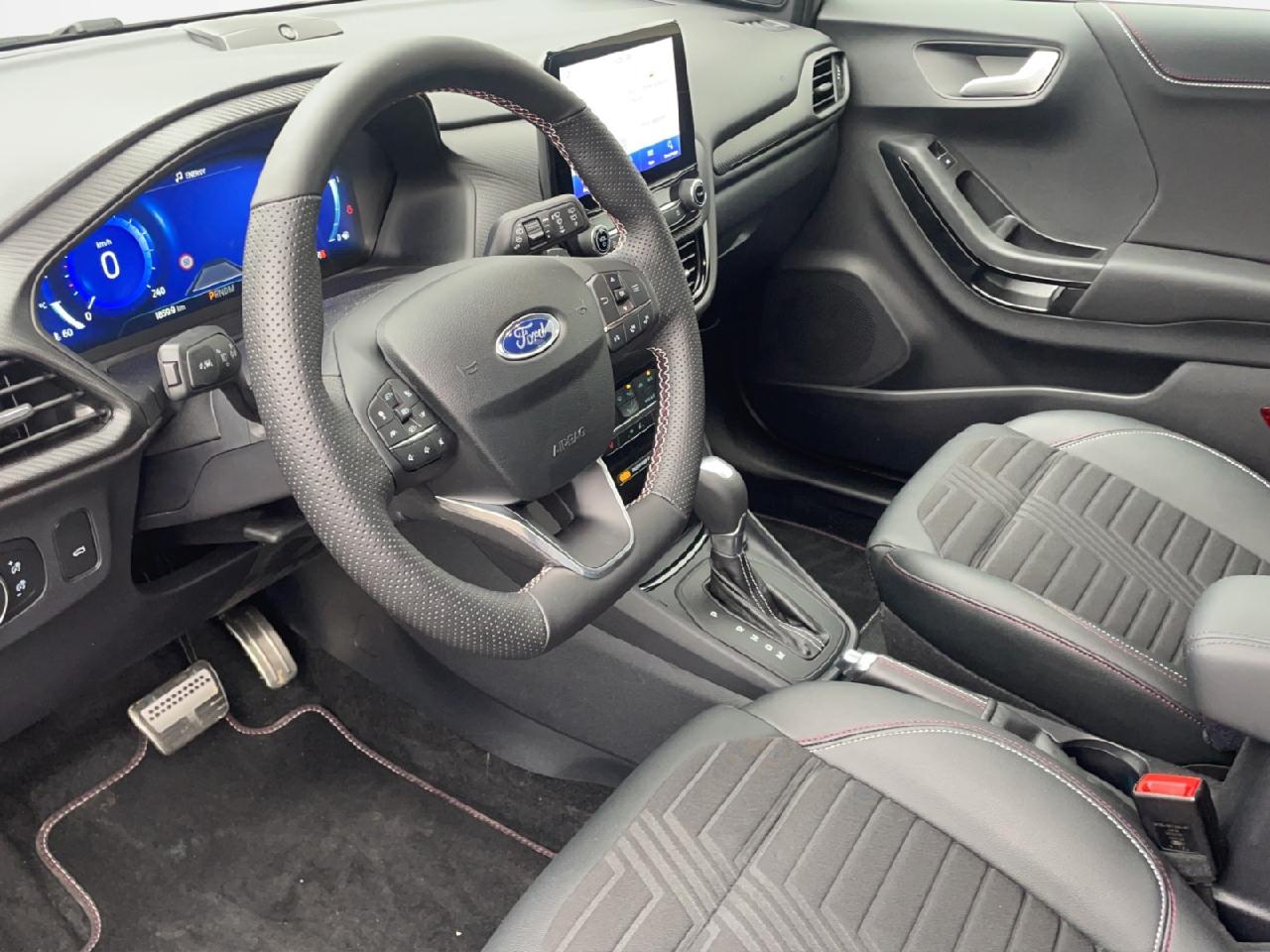 ABS Matte/Carbon fiber Für Ford Puma 2019 2020 2021 zubehör Auto