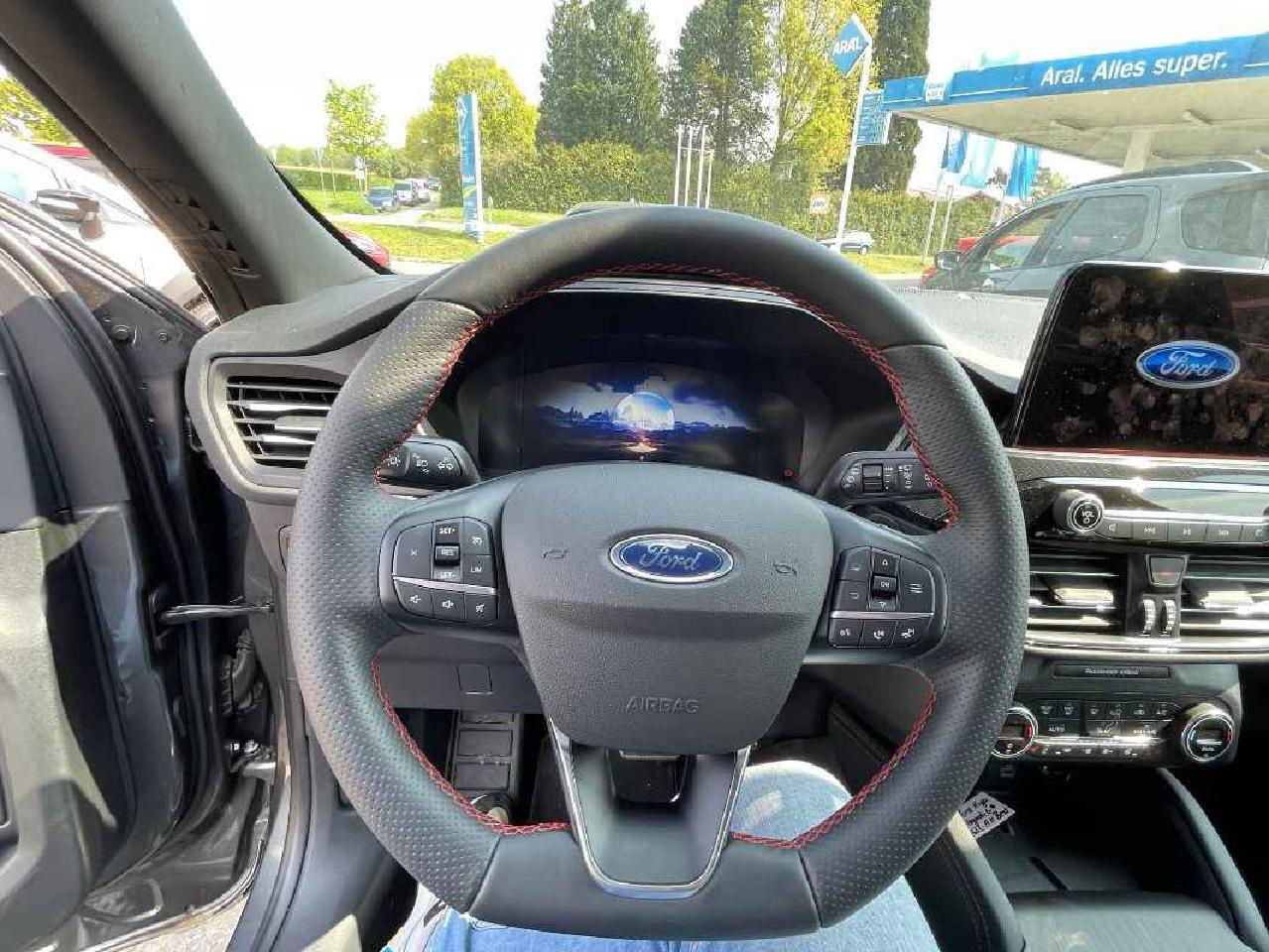 Mittelarmlehne Ford Fiesta 8 MK8 mit Staufach Kunstleder Schwarz